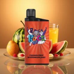 IGET Bar 3500 Puffs Disposable Vape with 1.2 Ohm Mesh Coil - Passion Fruit Watermelon