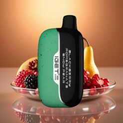 IGET Moon K5000 Disposable Vape - Blackberry Pomegranate Snow Pear, 5000 Puffs, 1.35 Ohm Mesh Coil