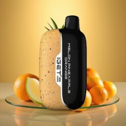 IGET Moon K5000 Disposable Vape - Melon Pineapple Orange, 5000 Puffs, 1.35 Ohm Mesh Coil