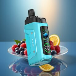 Razz Bar 45000 Puffs Adjustable Airflow Disposable Vape Mr Blue