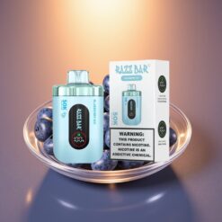Razz Bar 50K Puffs Mesh Coil Blueberry Ice Disposable Vape