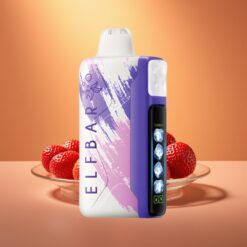 Elf Bar Ice King 40K Puffs Sour Strawberry Dragonfruit Rechargeable Disposable Vape