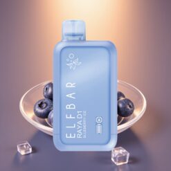 Elf Bar Raya D1 13000 Puffs 18ml Blueberry Ice Disposable Vape