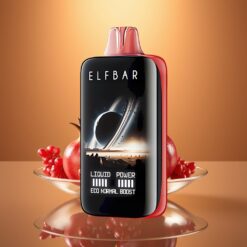 Elfbar Moonnight 40000 Puffs | 22ml E-Liquid | 1000mAh Rechargeable | Pomegranate Burst