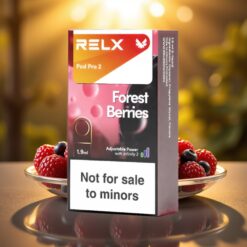 RELX Pod Pro 2 Zero Nicotine 600 Puffs Forest Berries